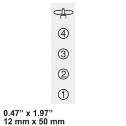Picture of Decal - Cylinder ID
