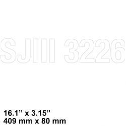 Picture of Decal - Model Sjiii 3226
