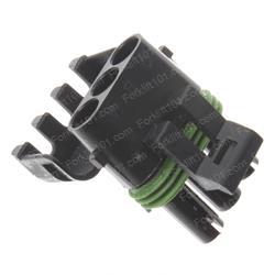 sywp3f CONNECTOR - WEATHERPACK / PACKA - THREE CONTACTS -TOWER HALF
