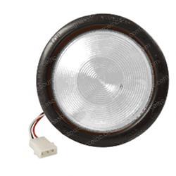 syrs5050-c STROBE HEAD - CLEAR - ROUND 4 IN - AMP CONNECTORS