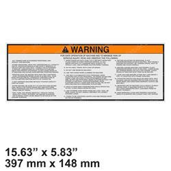 Picture of Decal - Operational Safety