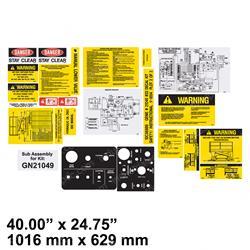 Picture of Decal Kit - Safety In+t V18