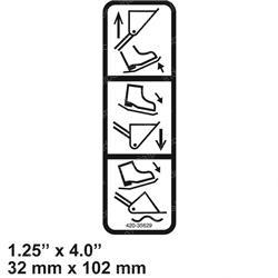 Picture of Decal Ft Ped Control Lift Arm