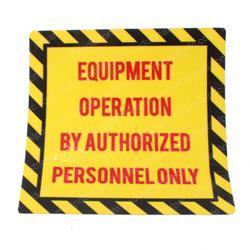 Picture of Decal - Authorized Personnel