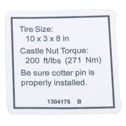 Picture of Decal,label,tire