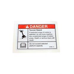 Picture of Decal-Danger-Tipovr-Max Cap