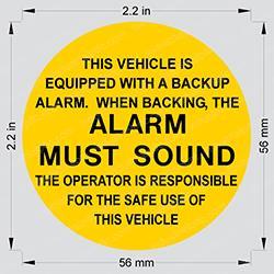 Picture of Pbl 71098-000 Decal Alarm So