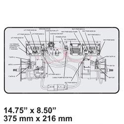 Picture of Decal - Cable Routings