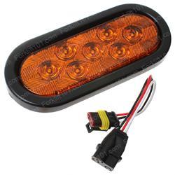 sy1607ak LIGHT KIT - TURN - LED - AMBER - SY1607A W/ GROMMET + PIGTAIL