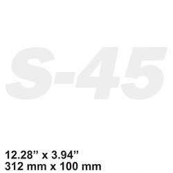 Picture of Decal - Cosmetic S45