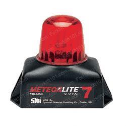 sy537000-r STROBE ML7 - 12-80V - RED - PERMANENT MOUNT - - POLYCARBONATE BASE - CLASS III - 1.5 JOULE - 60 SINGLE FPM