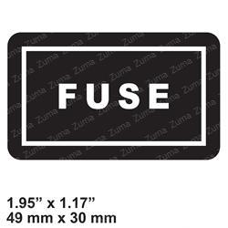 Hyundai 92AD-00270 - decal, fuse box local
