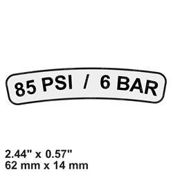 Picture of Decal Tire Press (85 Psi)