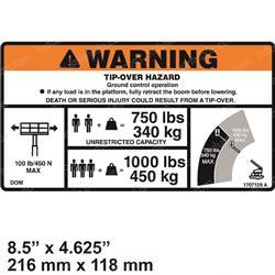 Picture of Decal750lb Dual Cap (mtb)dom1