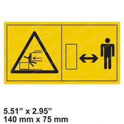 Picture of Decal - Warning Keep Out