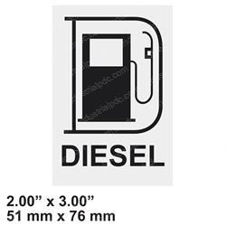 Picture of Decal - Diesel Fuel