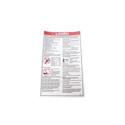 Picture of Decal Danger Gen Safety Pcp
