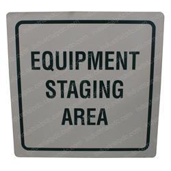 Picture of Yard Sign - Equipment Staging