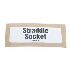Picture of Decal Straddle Socket