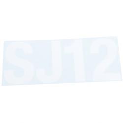 Skyjack 159517 - label- model number sj12