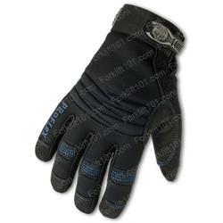 ed817-lrg GLOVES - 817 THERMAL UTILITY - LARGE - THINSULATE INSULATION - PADDED SPANDEX BACK - REINFORCED PALM - NEOPRENE KNUCKLE PAD - CLOSURE WITH ELASTIC CUFF
