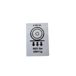 Picture of Decal Label Wheel Load Z60
