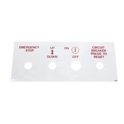 Picture of Decal - Base Control Hm