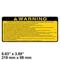 Picture of Lbl-Caution Drive