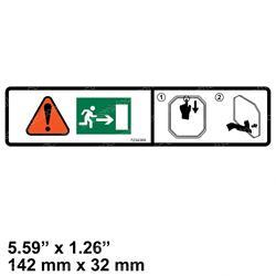 Picture of Decal- Exit