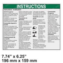 Picture of Decal Notice Oper Inst Plat Dc