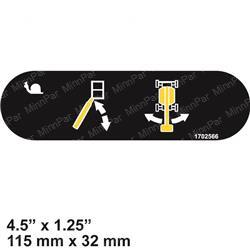 1702566 | DECAL - LIFT SWING | suitable for GROVE / MANLIFT